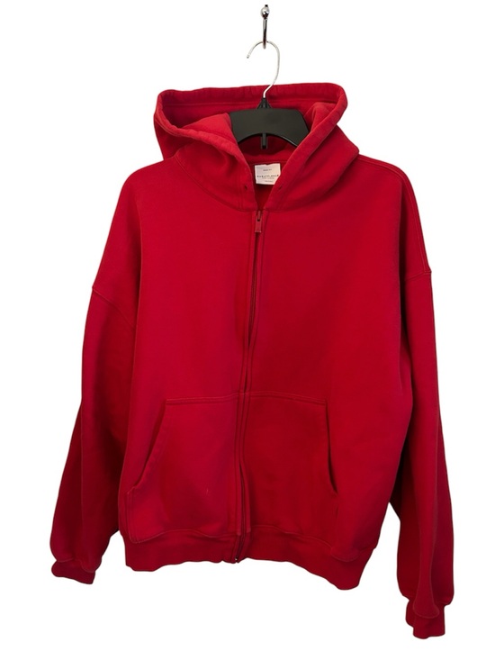 Aritzia Tops - Aritzia Red Full-Zip Hoodie